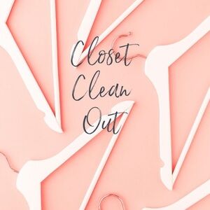 New Year Closet Clean Out!